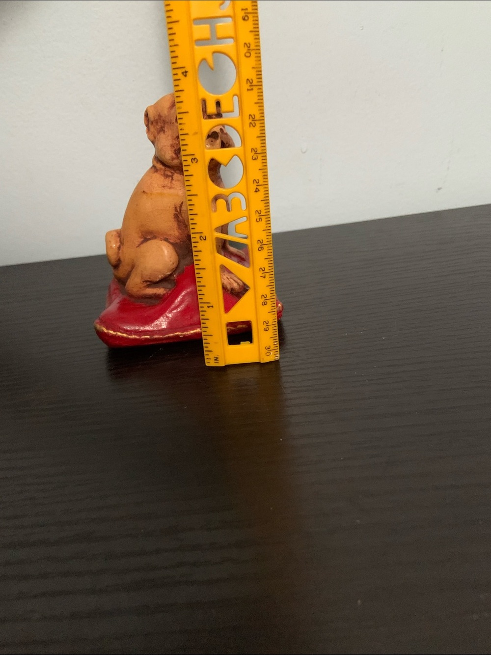 Small Dog Chalkware Figure - Picture 6 of 7